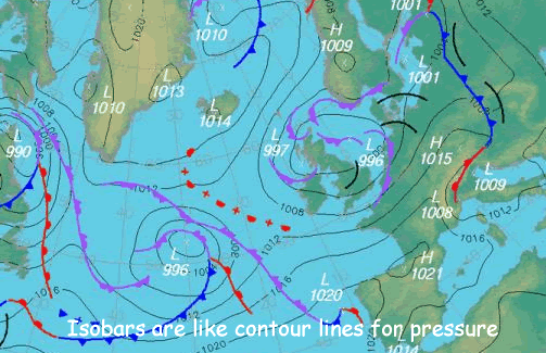 Uk Weather Pressure Chart