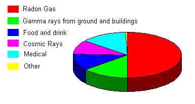 Radiation Pie Chart